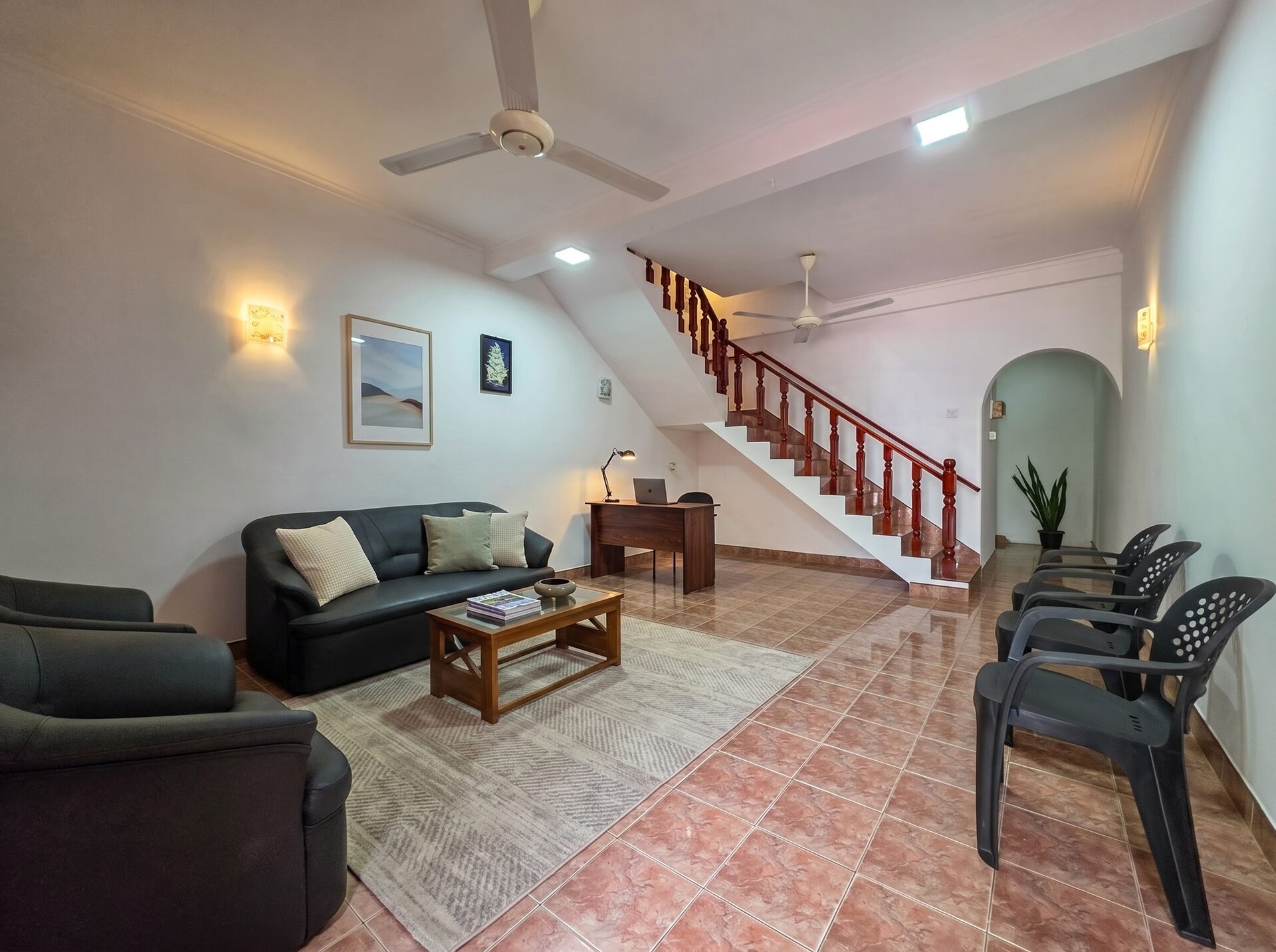 Spacious living area