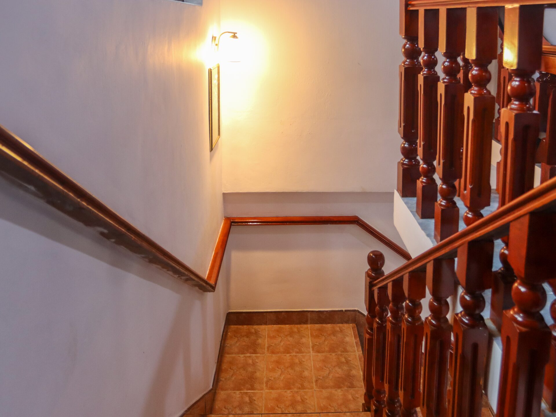 The staircase